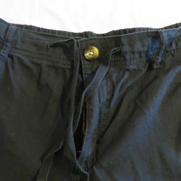 Black XL Women's Sonoma Goods For Life® Utility Shorts - Picture 2 of 6